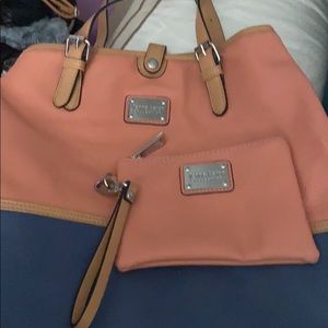 Authentic jenna kator hobo bag with wristlet